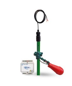 Automático De Nivel Para Dos Bombas Italiano Con Tablero Y Soporte